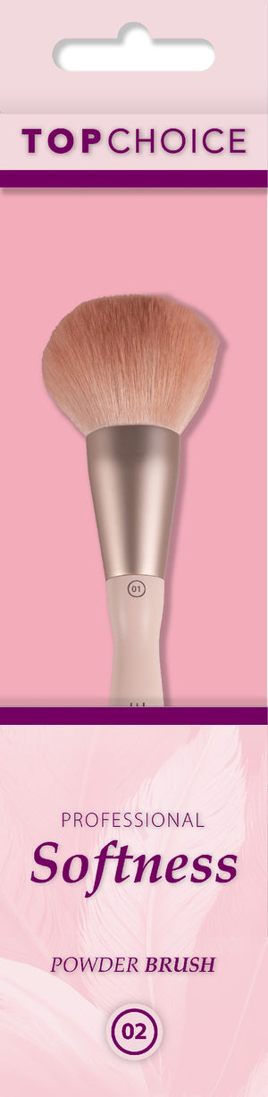 TOP CHOICE Professional Softness Brush No. 01 - for powder (30024) 1 pc | Vaistine1.lt | WestPharmacy.eu