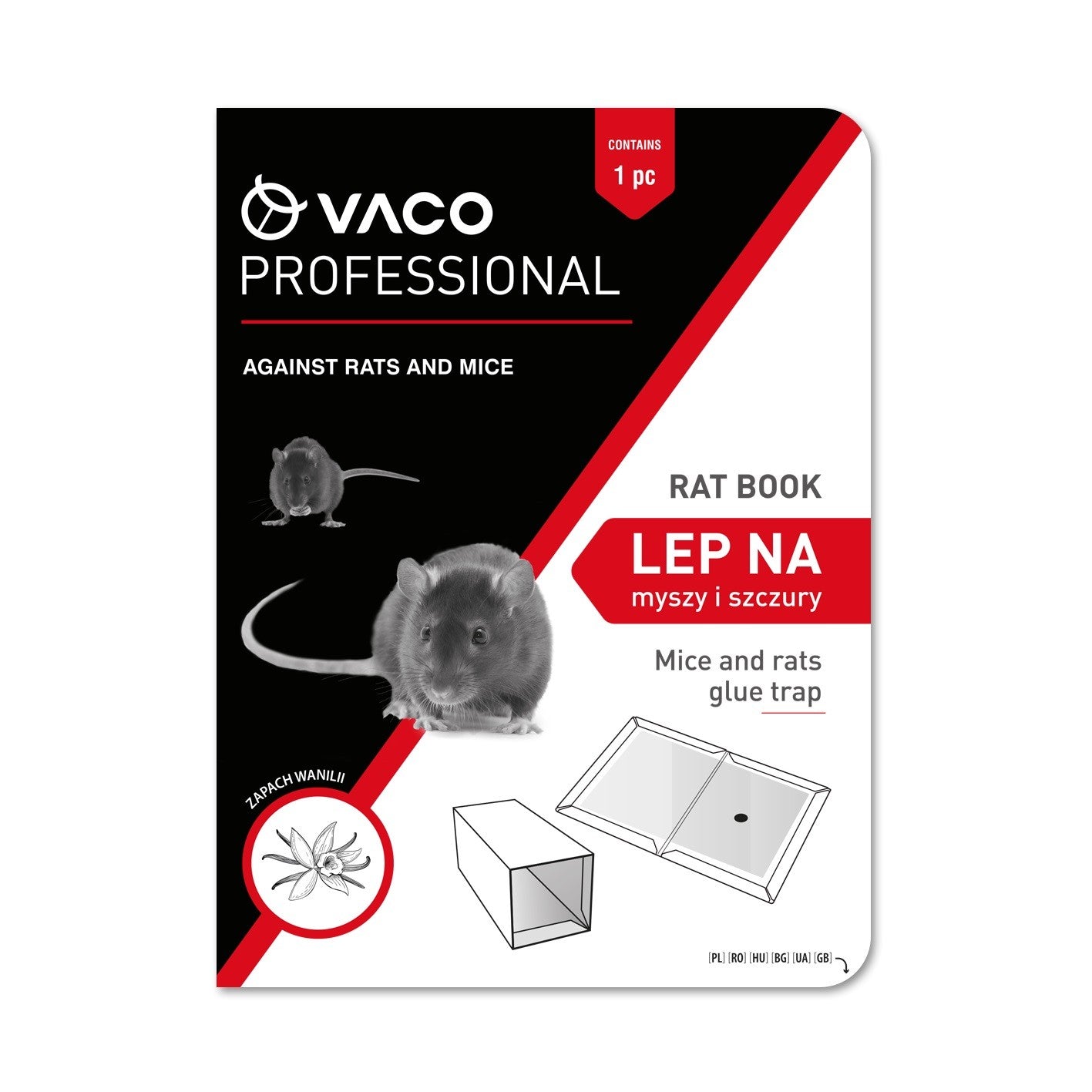 VACO Professional Mice and rat glue - vanilla scent 1 pc | Vaistine1.lt | WestPharmacy.eu