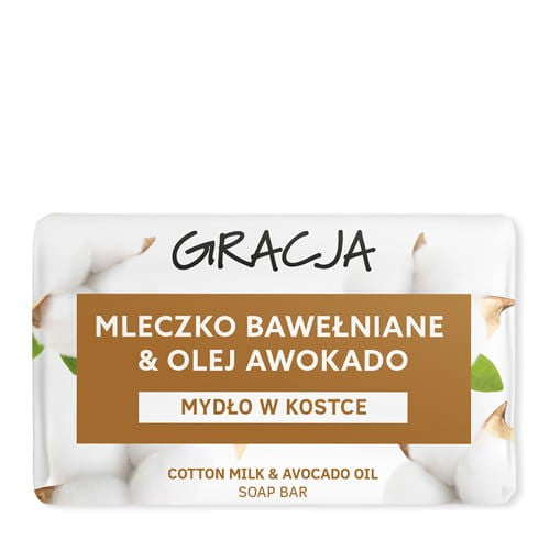 GRACJA Bar soap - Cotton milk & Avocado oil 100g | Vaistine1.lt | WestPharmacy.eu