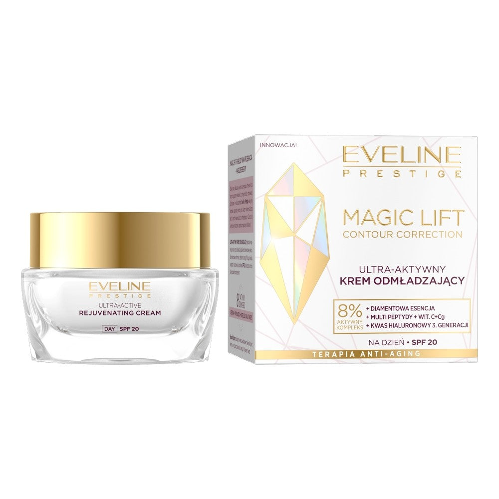 EVELINE Magic Lift Contour Correction Ultra-active Rejuvenating Cream SPF20 for day 50ml | Vaistine1.lt | WestPharmacy.eu