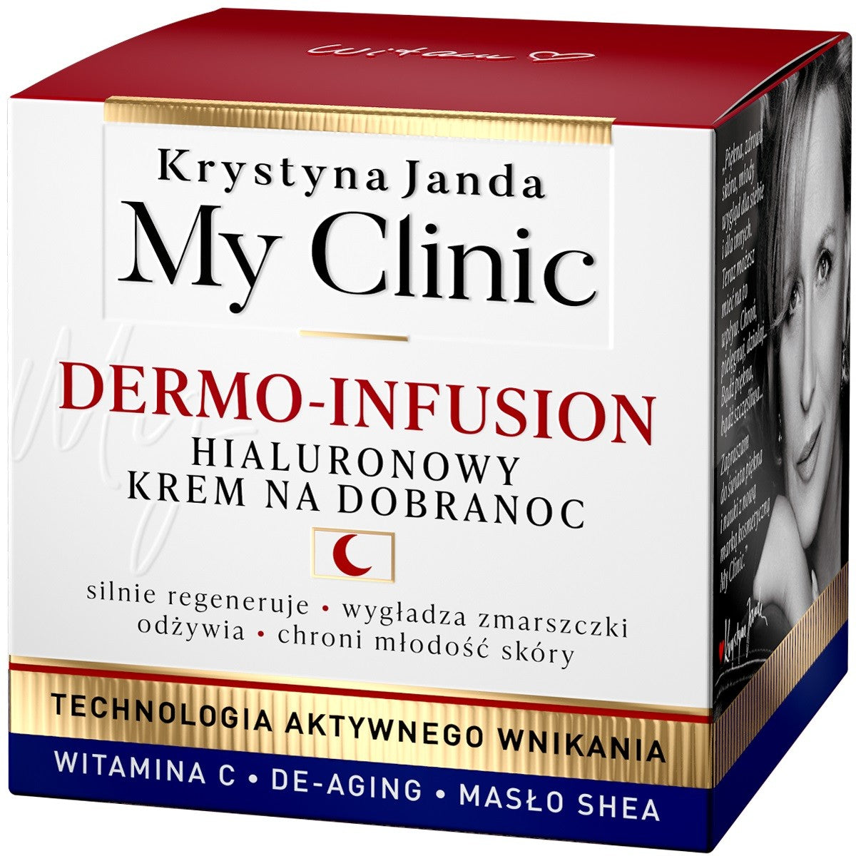 KRYSTYNA JANDA My Clinic Dermo-Infusion Hyaluronic Night Cream 50ml | Vaistine1.lt | WestPharmacy.eu