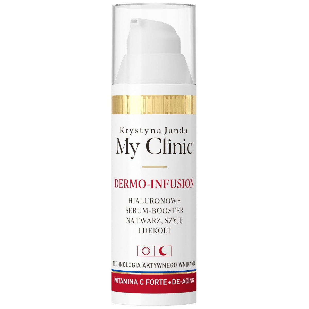 KRYSTYNA JANDA My Clinic Dermo-Infusion Hyaluronic Serum Booster for the face, neck and cleavage for day and night 30ml | Vaistine1.lt | WestPharmacy.eu