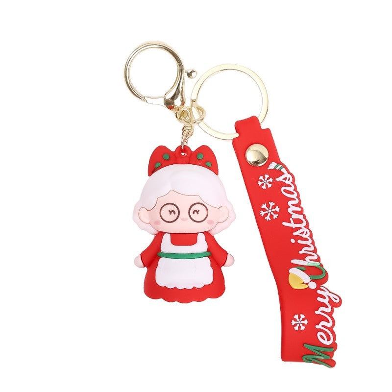 Keychain with tags and lanyard - "Mrs. Claus" 1 pc | Vaistine1.lt | WestPharmacy.eu