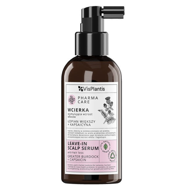 PHARMA CARE Hair Growth Stimulating Lotion Burdock + Capsaicin 150 ml | Vaistine1.lt | WestPharmacy.eu