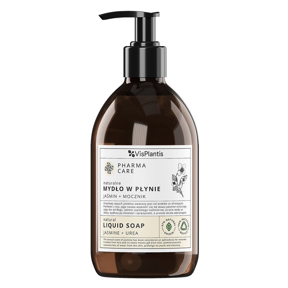 PHARMA CARE Natural liquid soap Jasmine + Urea 500 ml | Vaistine1.lt | WestPharmacy.eu