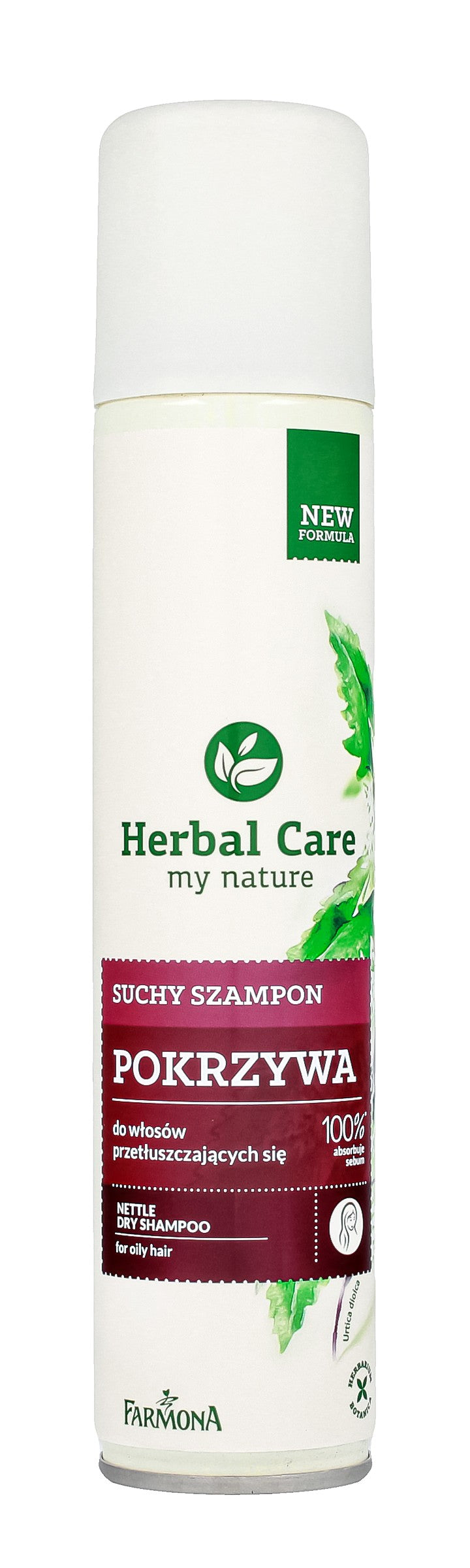 FARMONA Herbal Care My Nature Dry Hair Shampoo - Nettle 180ml | Vaistine1.lt | WestPharmacy.eu