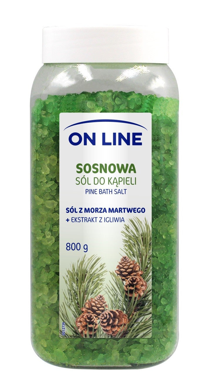 ON LINE Bath Salt - Pine 800g | Vaistine1.lt | WestPharmacy.eu