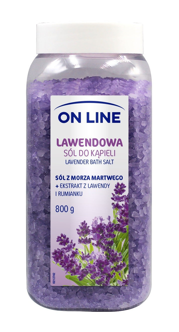ON LINE Bath Salt - Lavender 800g | Vaistine1.lt | WestPharmacy.eu