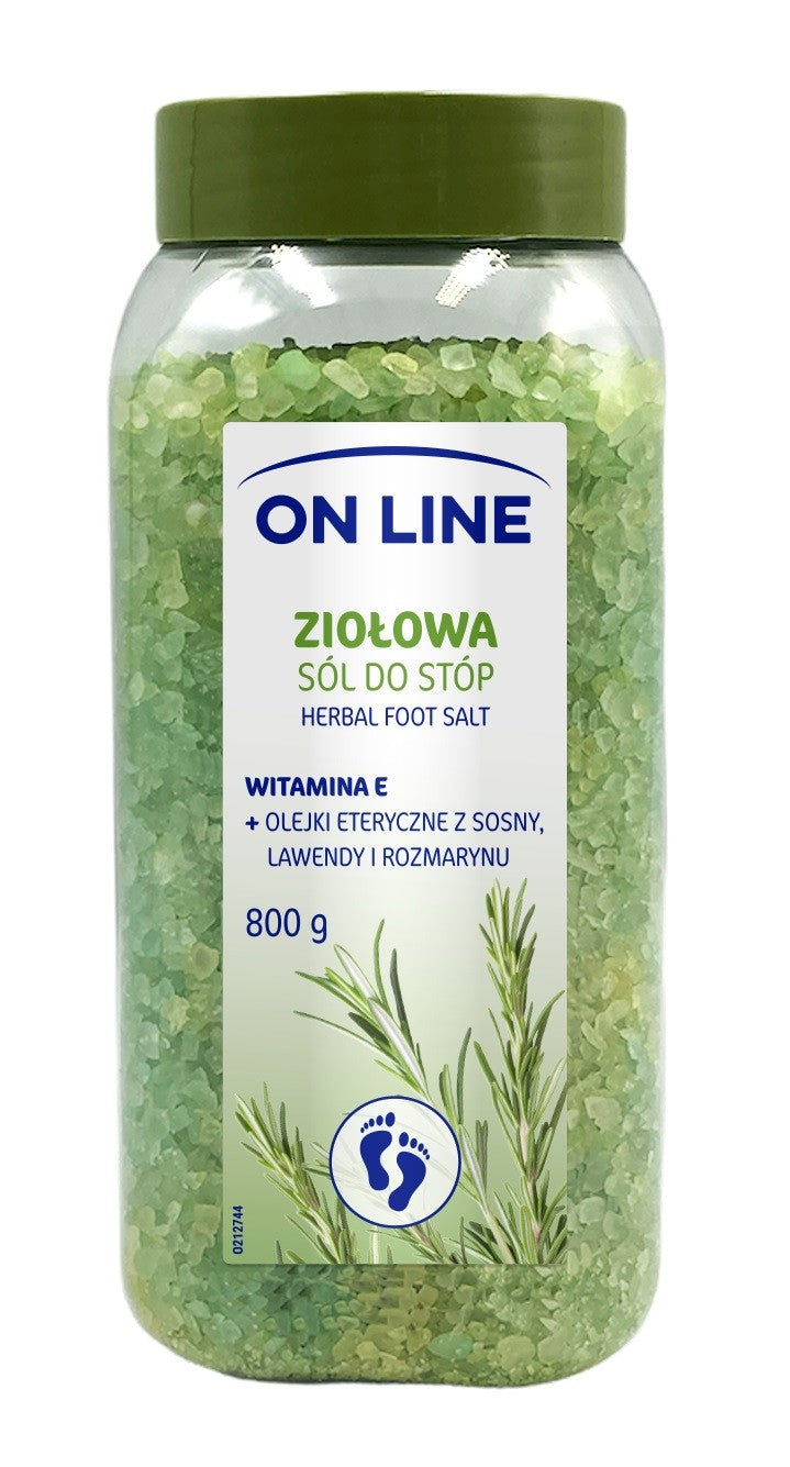 ON LINE Salt for feet - Herbal 800g | Vaistine1.lt | WestPharmacy.eu