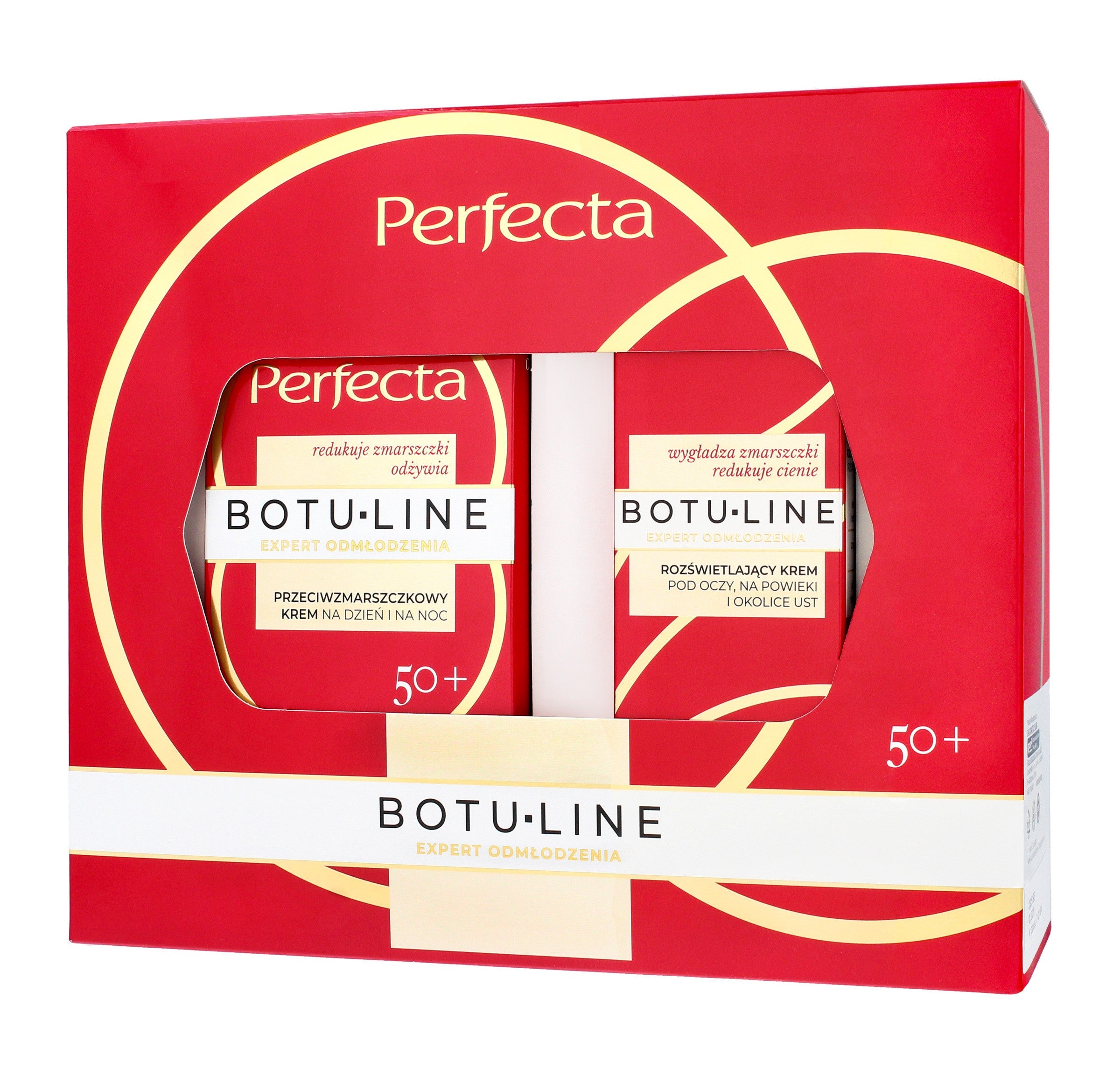 PERFECTA Botuline 50+ gift set (Anti-wrinkle cream for day and night 50 ml + Eye cream 15 ml) | Vaistine1.lt | WestPharmacy.eu