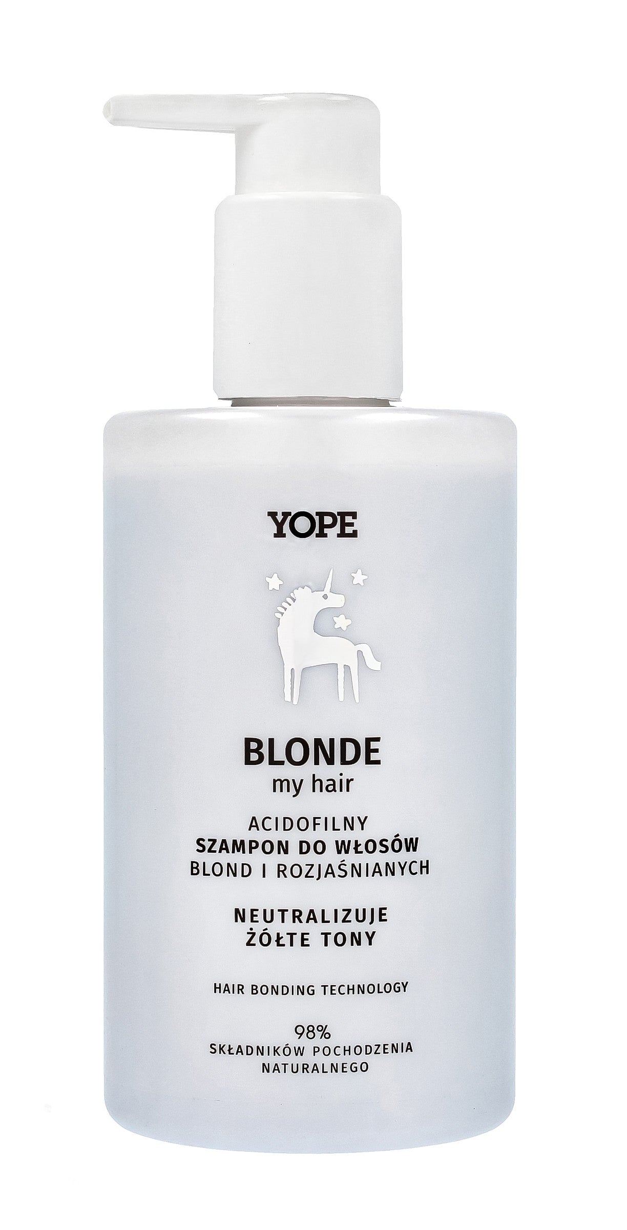 YOPE Blonde My Hair Acidofilny Shampoo for blonde and lightened hair - neutralizes yellow tones 300ml | Vaistine1.lt | WestPharmacy.eu