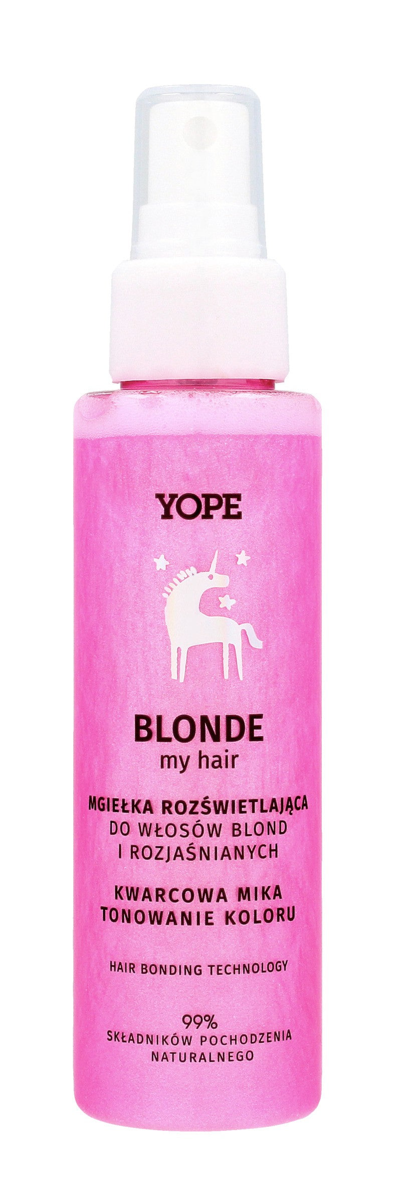 YOPE Blonde My Hair Lightening Hair Mist for blonde and lightened hair - Quartz Mica 100ml | Vaistine1.lt | WestPharmacy.eu