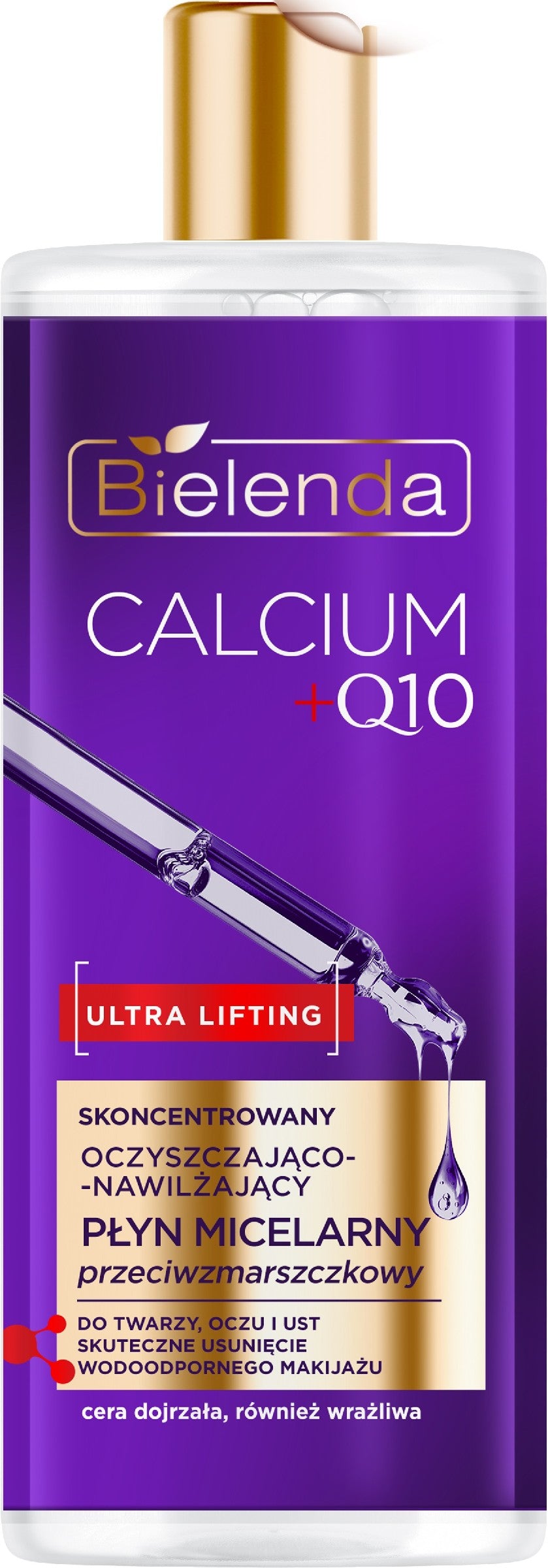 BIELENDA CALCIUM+Q10 Cleansing and Moisturizing Micellar Liquid 500ml | Vaistine1.lt | WestPharmacy.eu