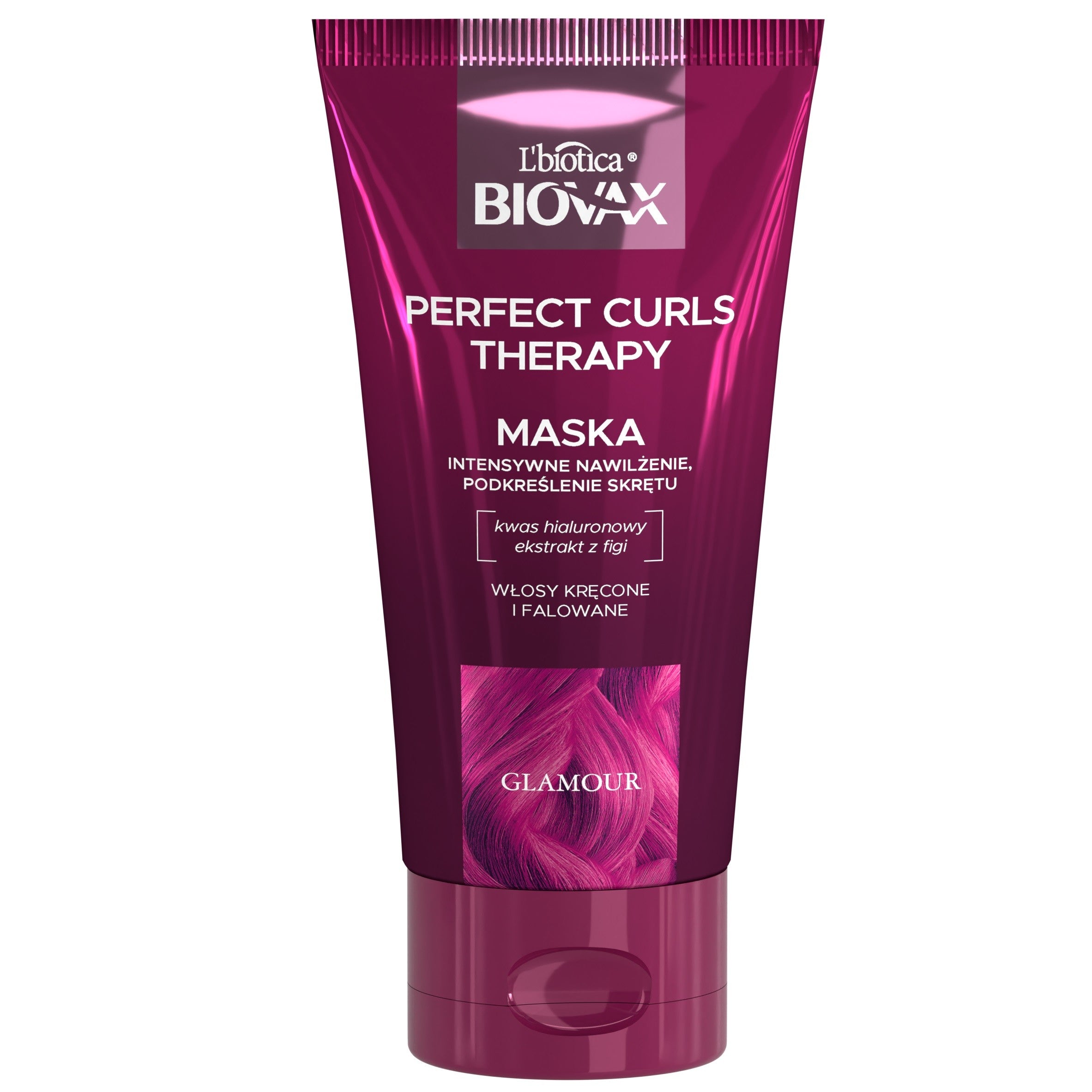 L'BIOTICA BIOVAX Glamour Intensively Moisturizing Mask Perfect Curls Therapy - for curly and wavy hair 150ml | Vaistine1.lt | WestPharmacy.eu
