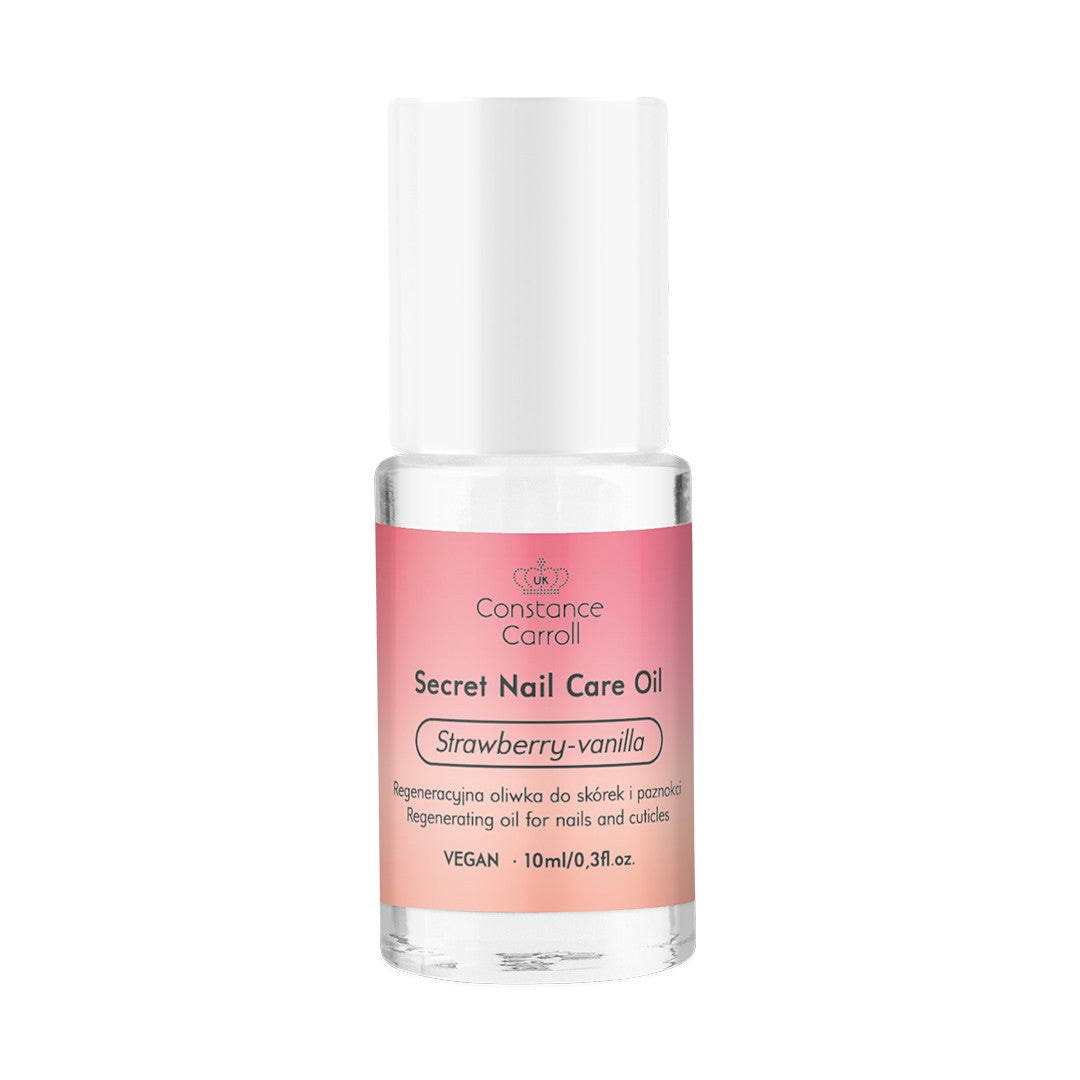 CONSTANCE CARROLL Secret Nail Care Oil Regenerating Cuticle and Nail Oil - Strawberry&Vanilla 10ml | Vaistine1.lt | WestPharmacy.eu