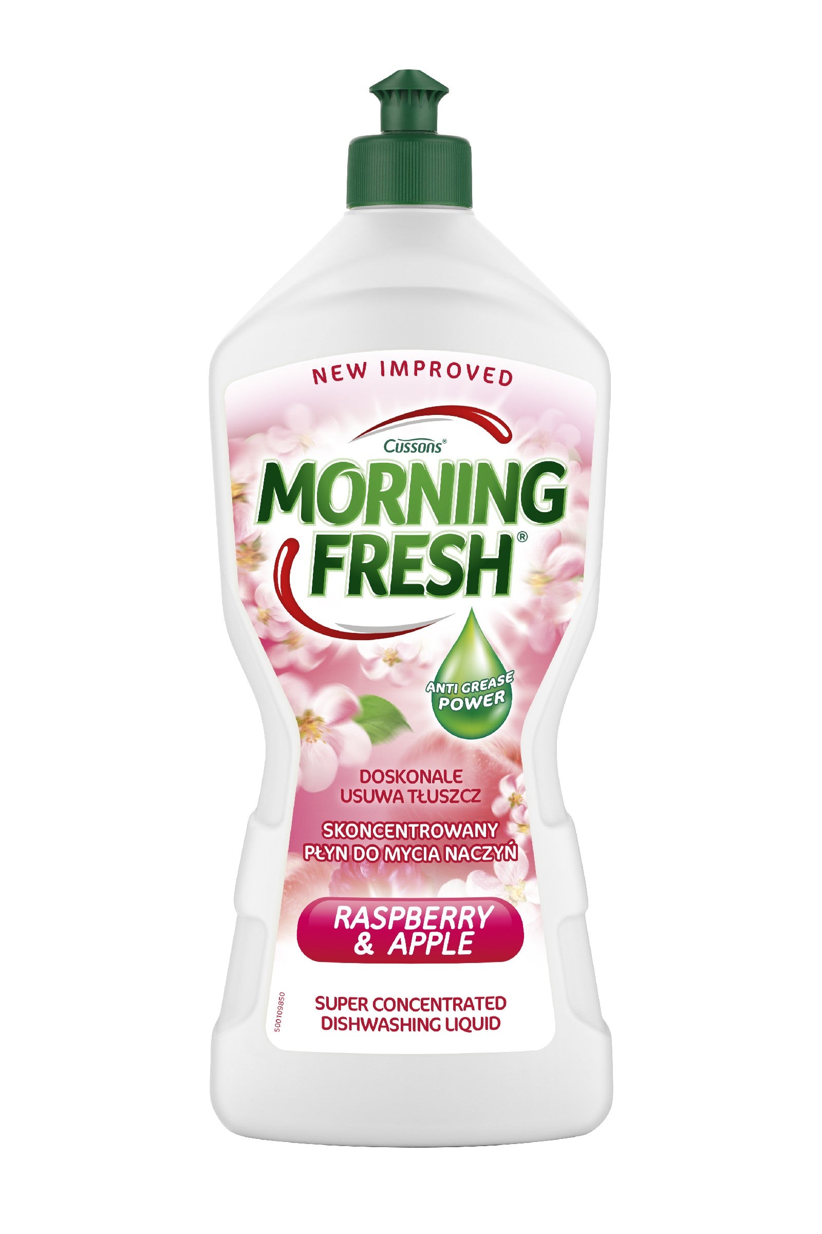 CUSSONS Morning Fresh Concentrated Dishwashing Liquid - Raspberry & Apple 900ml | Vaistine1.lt | WestPharmacy.eu