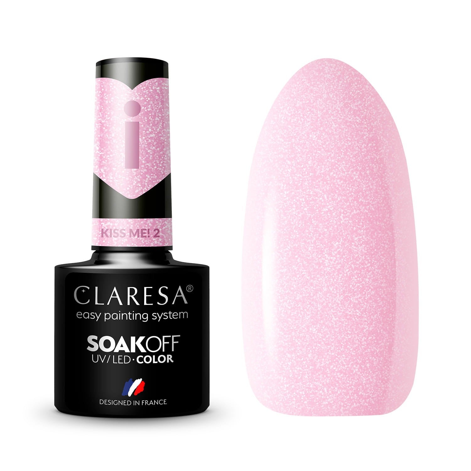 CLARESA Hybrid Lacquer Kiss Me! No. 2 5g | Vaistine1.lt | WestPharmacy.eu