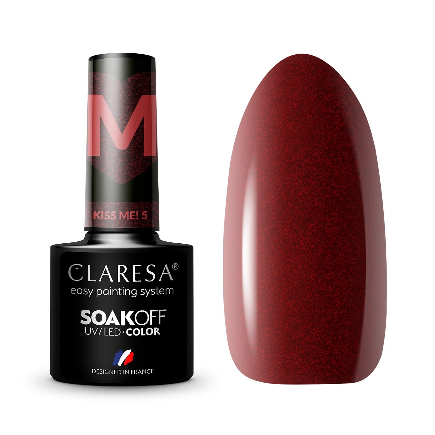 CLARESA Hybrid Lacquer Kiss Me! No. 5 5g | Vaistine1.lt | WestPharmacy.eu