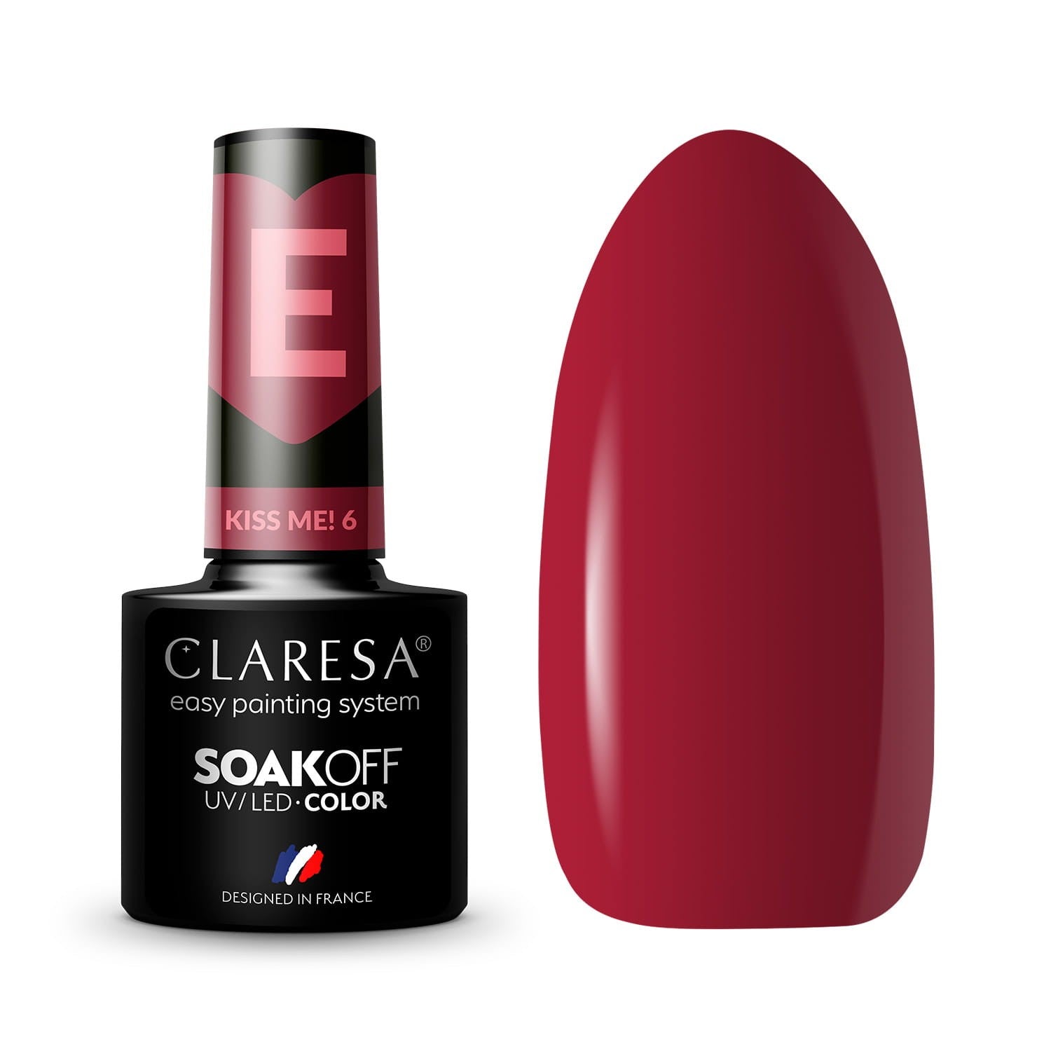 CLARESA Hybrid Lacquer Kiss Me! No. 6 5g | Vaistine1.lt | WestPharmacy.eu