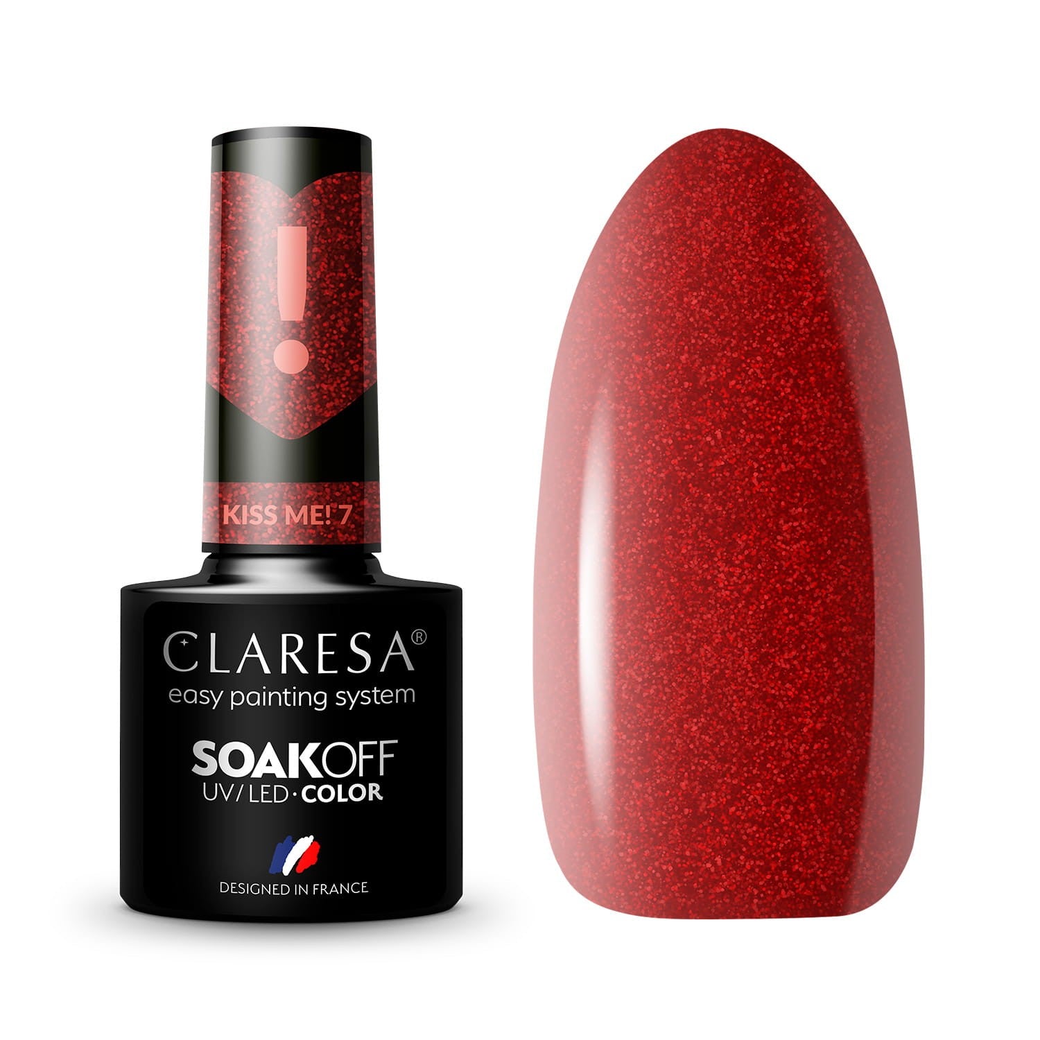 CLARESA Hybrid Nail Polish Kiss Me! No. 7 5g | Vaistine1.lt | WestPharmacy.eu