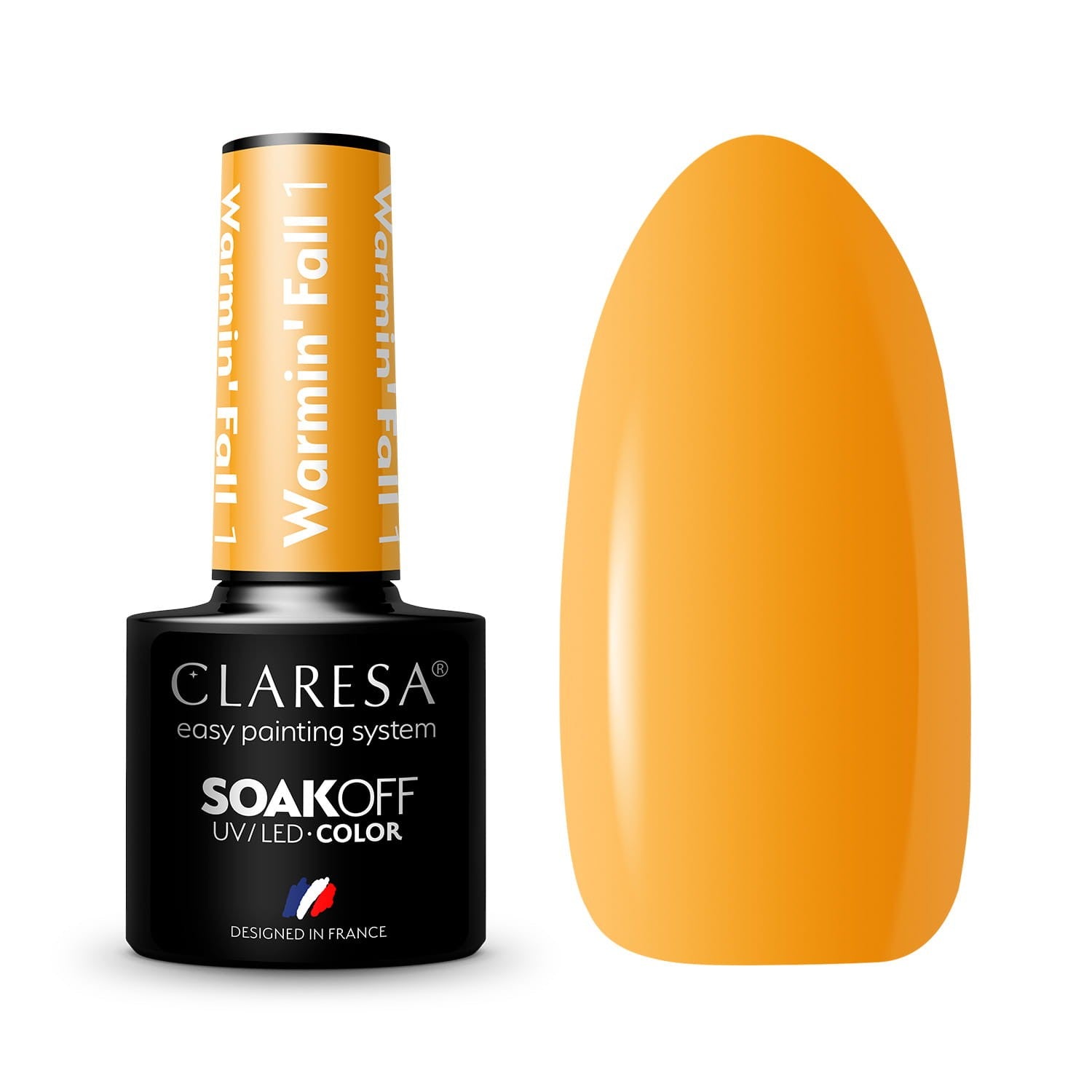 CLARESA Hybrid Lacquer Warmin'Fall No. 1 5g | Vaistine1.lt | WestPharmacy.eu