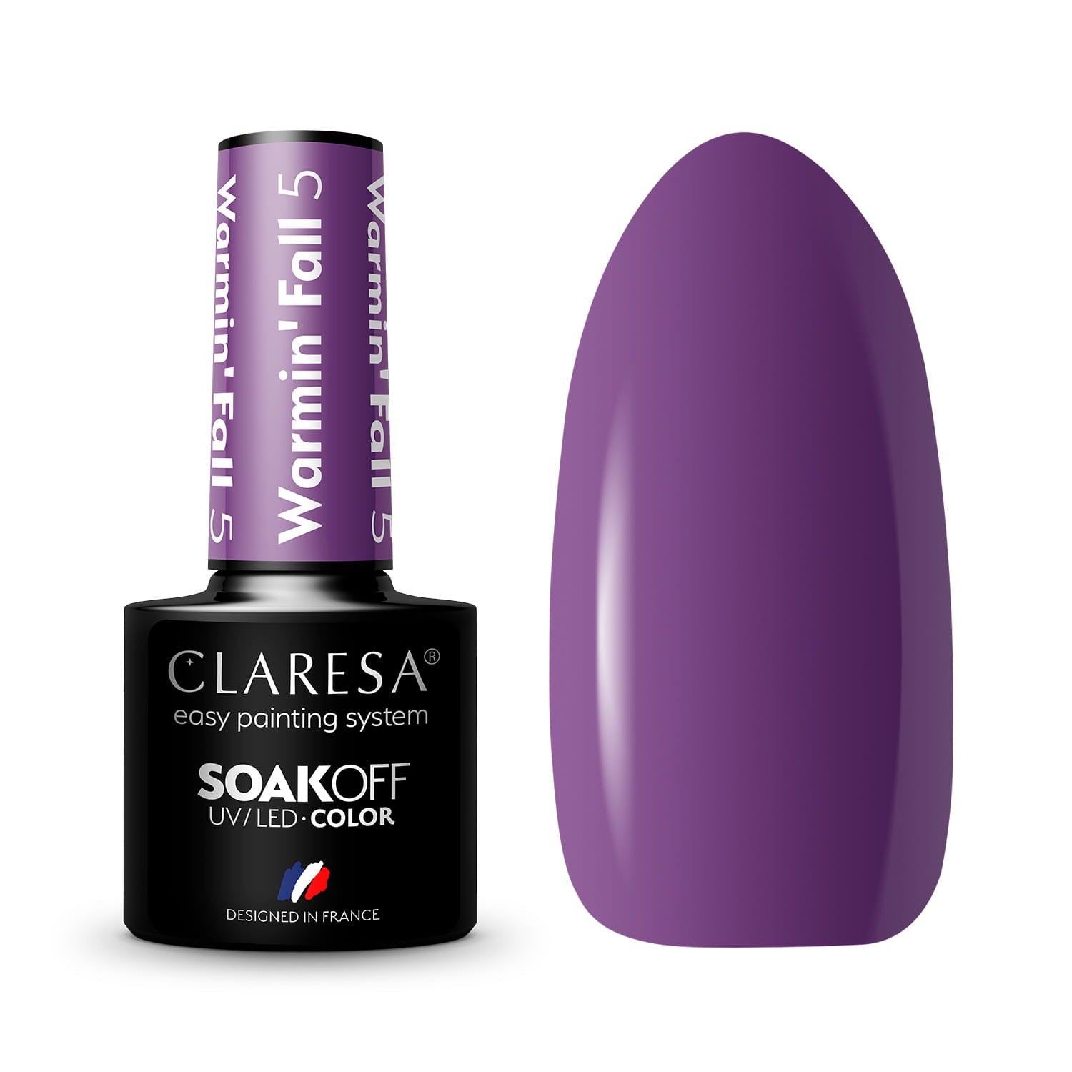 CLARESA Hybrid Nail Polish Warmin'Fall No. 5 5g | Vaistine1.lt | WestPharmacy.eu