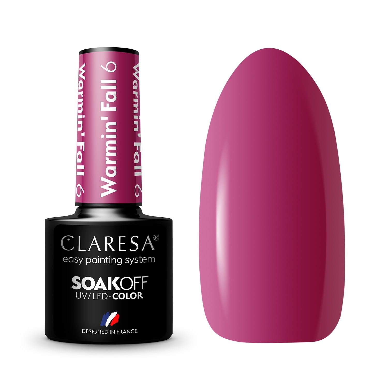 CLARESA Hybrid Nail Polish Warmin'Fall No. 6 5g | Vaistine1.lt | WestPharmacy.eu