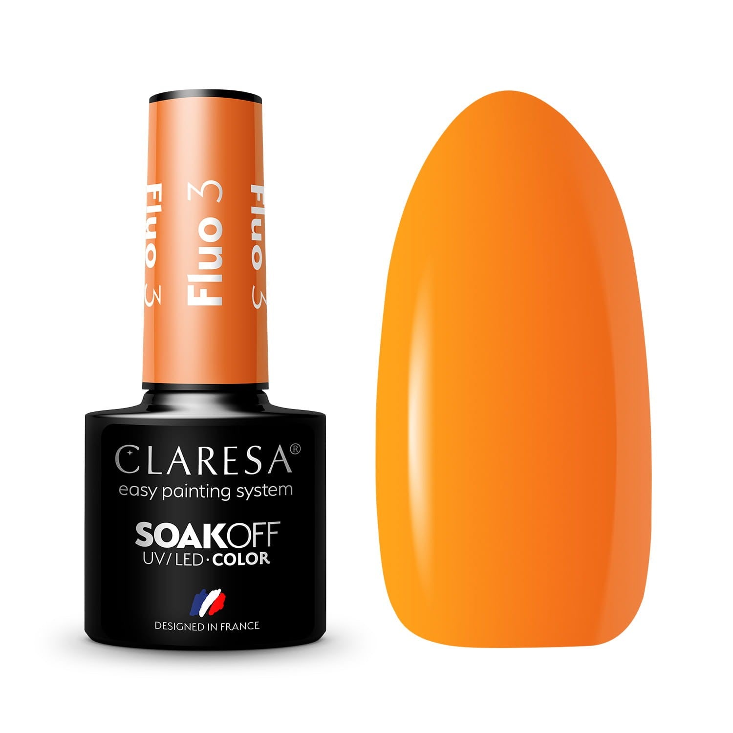CLARESA Hybrid Lacquer Fluo No. 3 5g | Vaistine1.lt | WestPharmacy.eu
