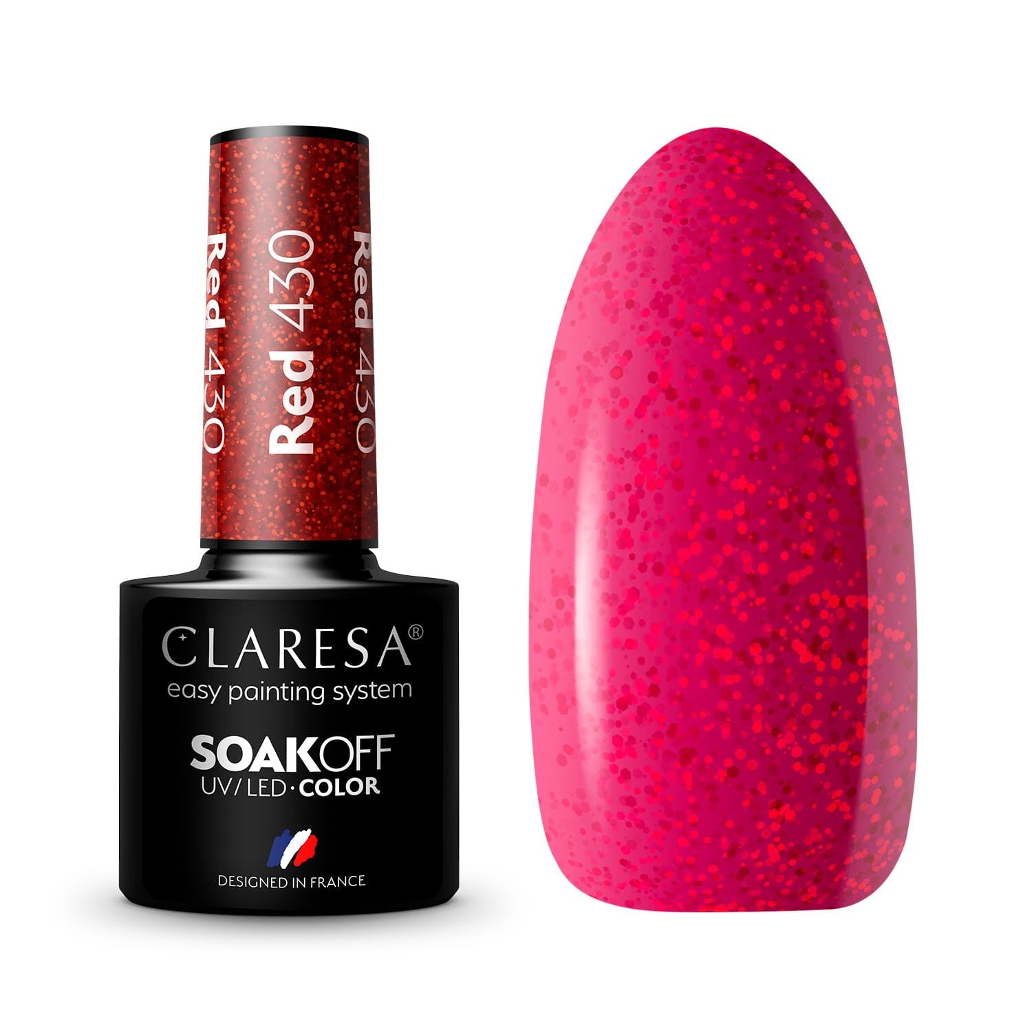 CLARESA Hybrid Lacquer Red No. 430 5g | Vaistine1.lt | WestPharmacy.eu