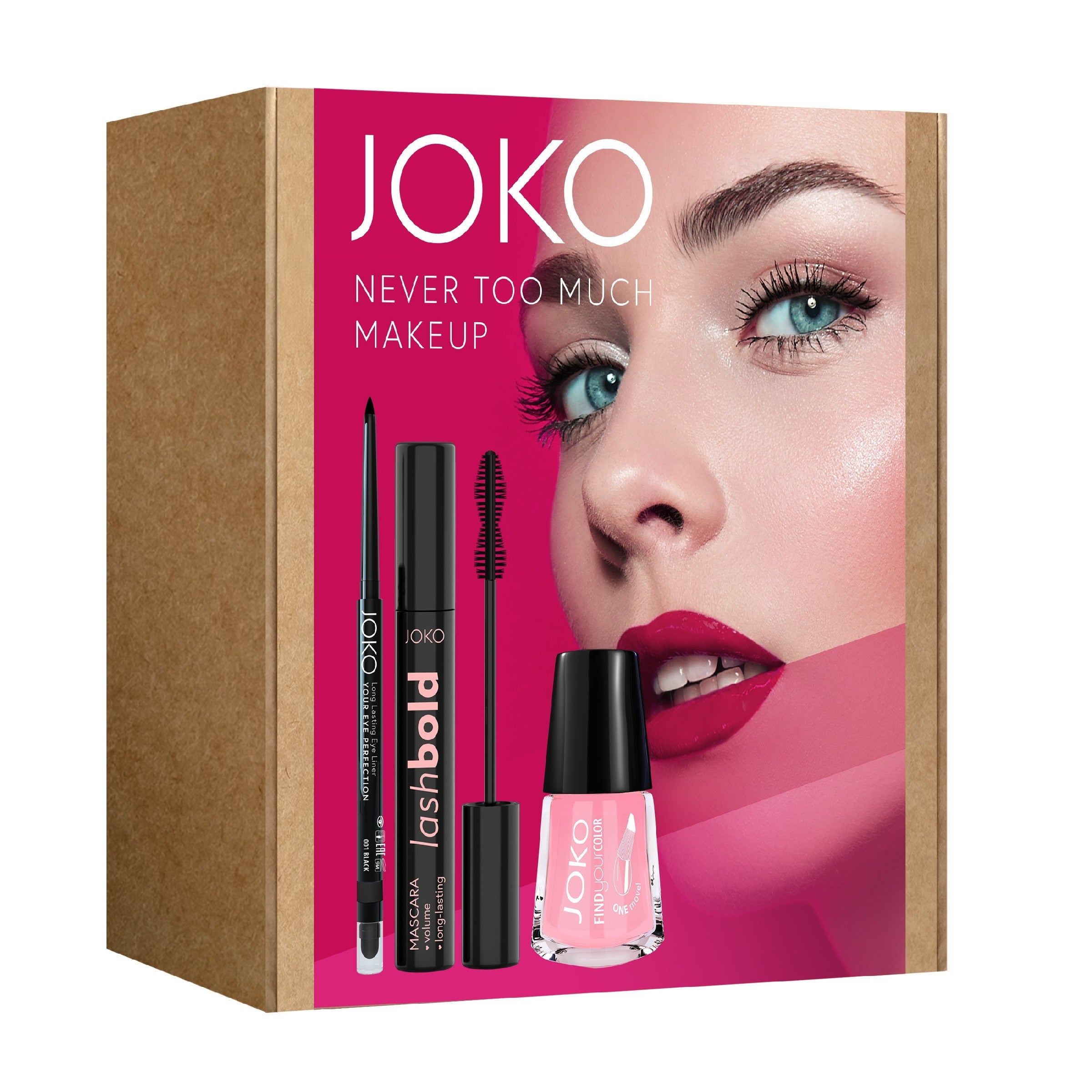 JOKO SAINT 2023 SET Mascara + pencil + varnish | Vaistine1.lt | WestPharmacy.eu