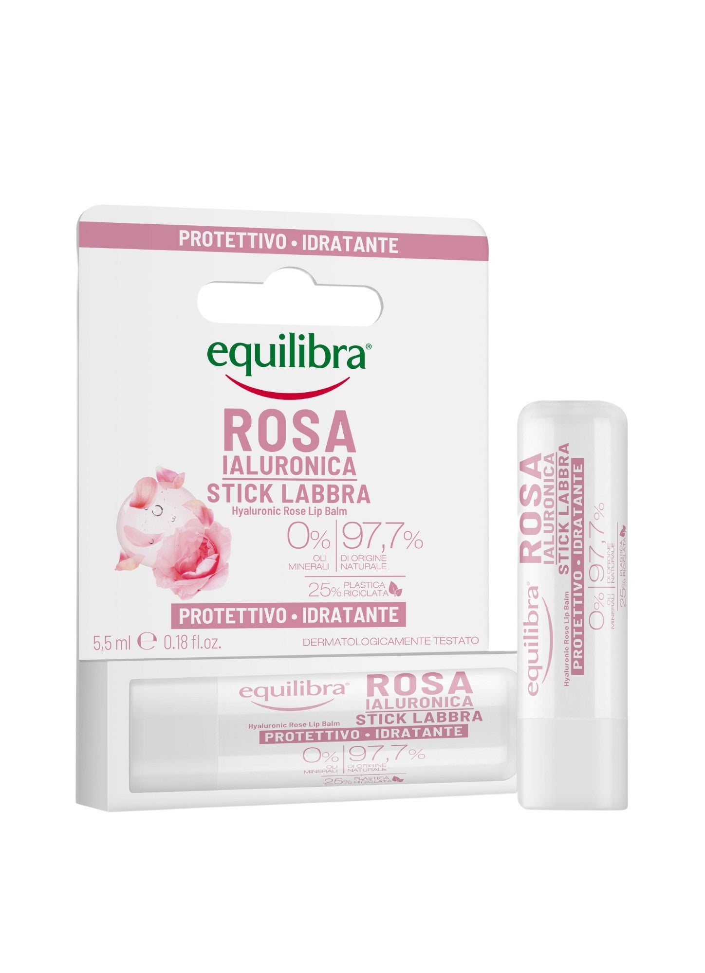 EQUILIBRA ROSE Lip balm with hyaluronic acid | Vaistine1.lt | WestPharmacy.eu
