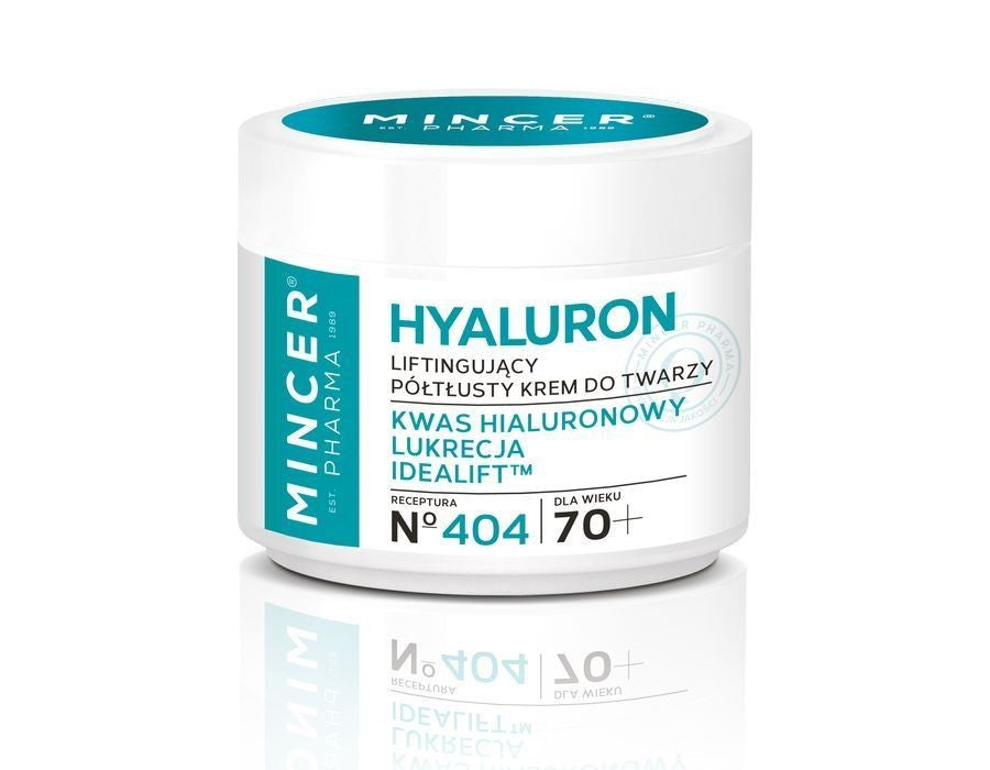 MINCER Hyaluron Lifting Face Cream 404 70+ 50 ml | Vaistine1.lt | WestPharmacy.eu