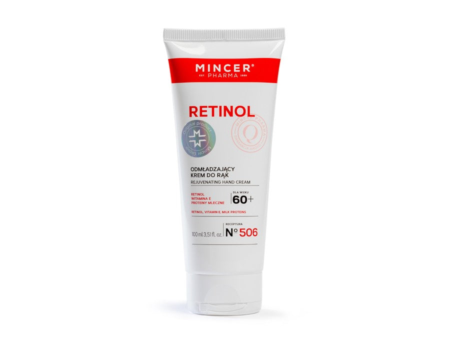 MINCER PHARMA Retinol Rejuvenating Hand Cream 506 60+ 100 ml | Vaistine1.lt | WestPharmacy.eu