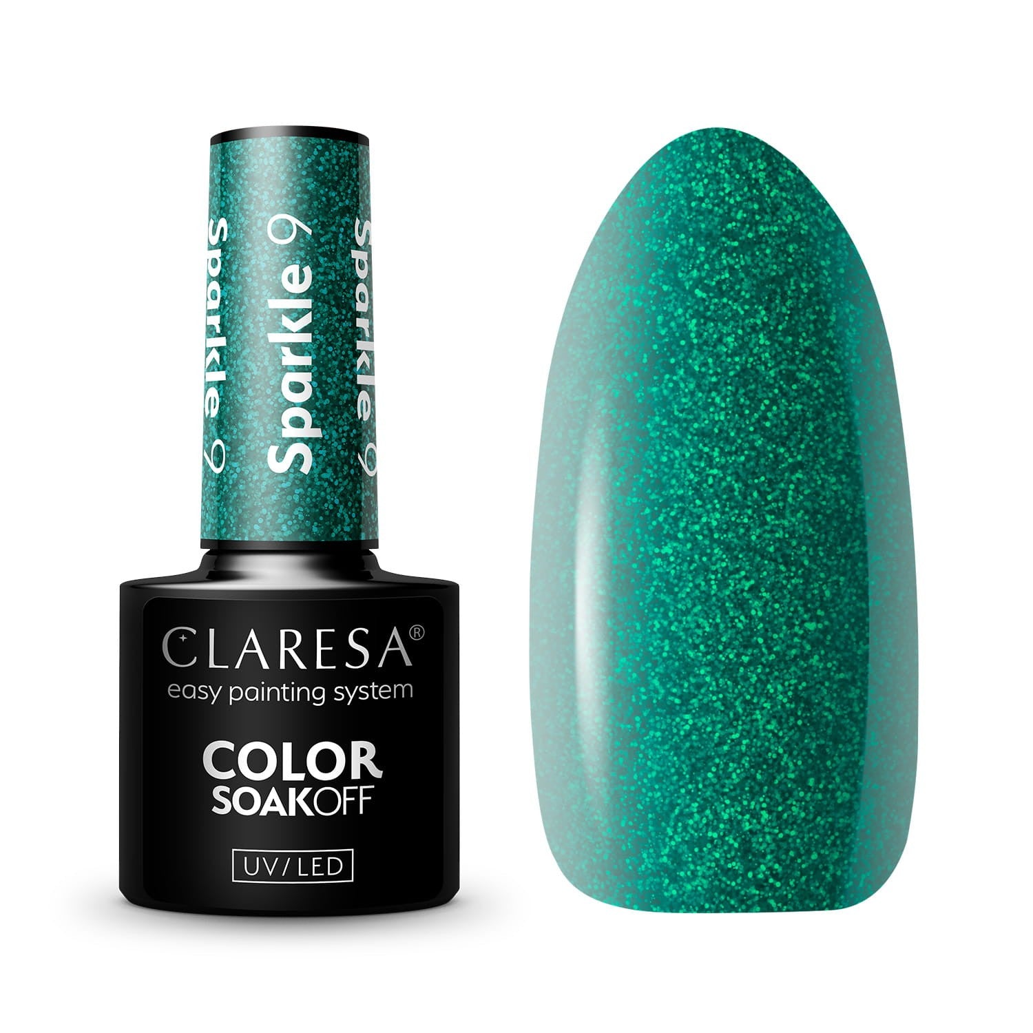 CLARES Hybrid lacquer Sparkle no. 9 5g | Vaistine1.lt | WestPharmacy.eu