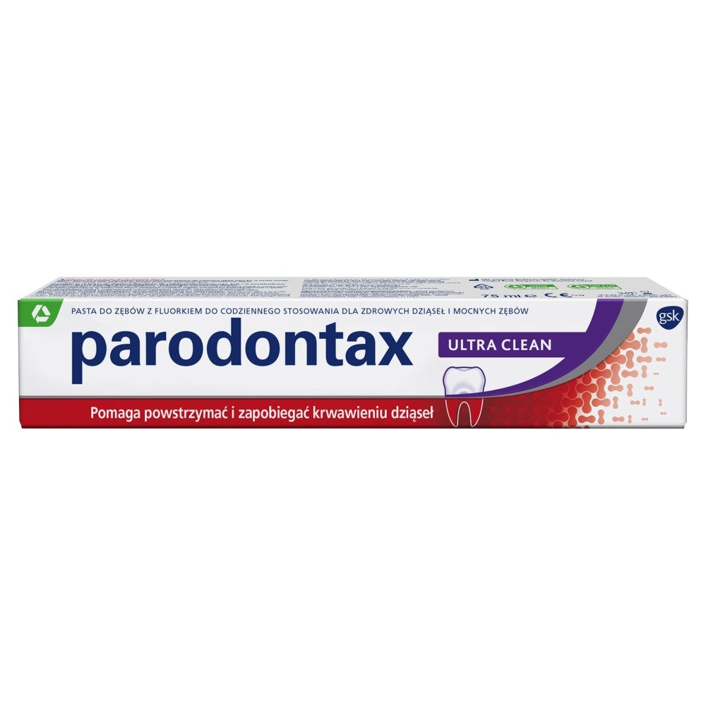 PARODONTAX Ultra Clean Toothpaste with fluoride for bleeding gums 75 ml | Vaistine1.lt | WestPharmacy.eu