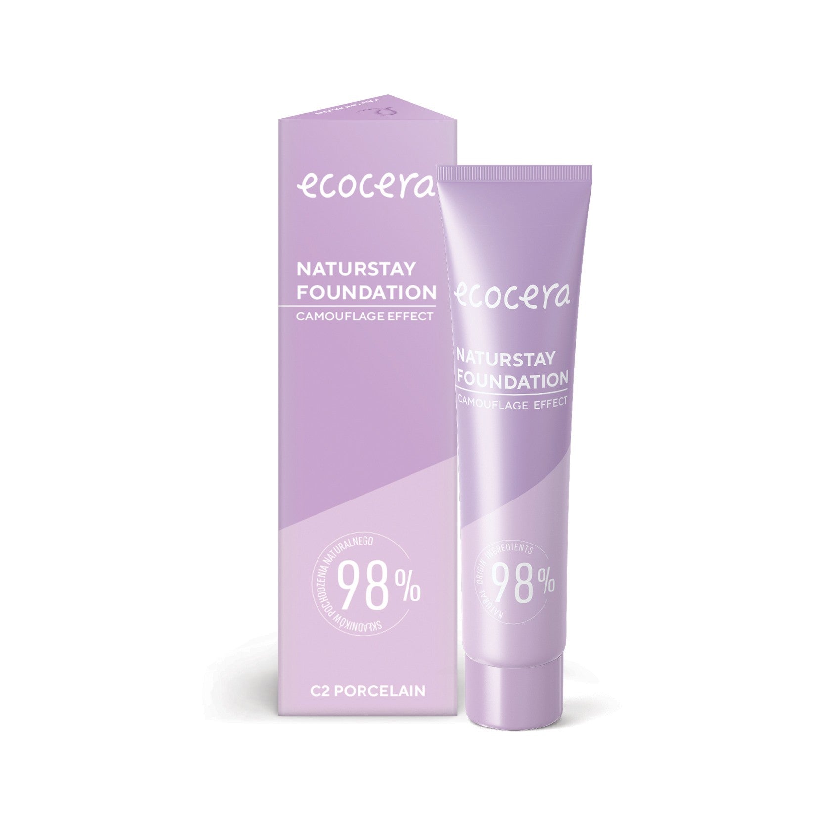 ECOCERA Naturstay Foundation Natural Concealer C2 Porcelain 30ml | Vaistine1.lt | WestPharmacy.eu