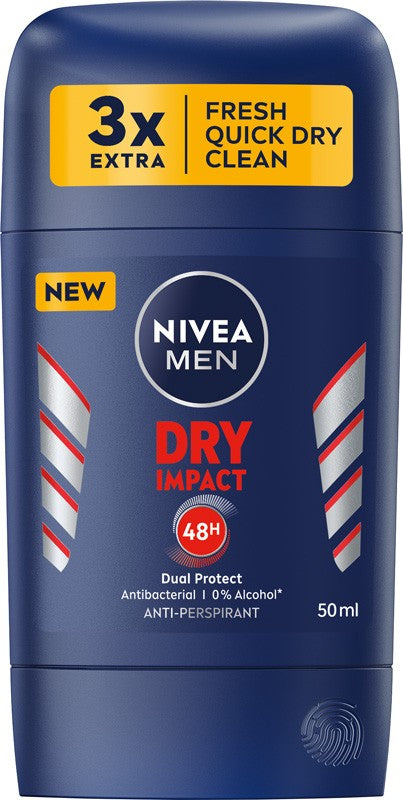 NIVEA MEN DEO DRY IMPACT 50ML | Vaistine1.lt | WestPharmacy.eu