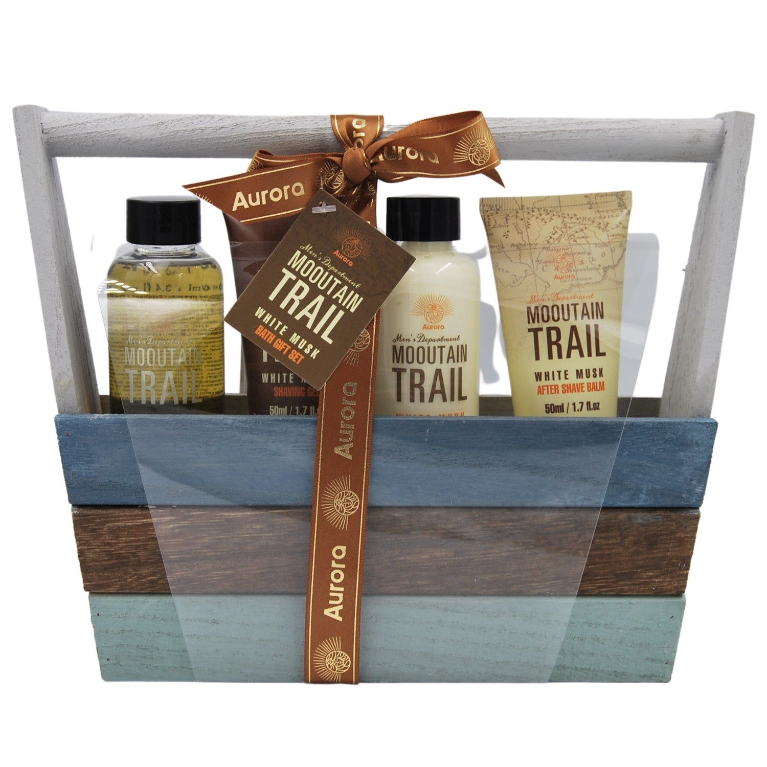 AURORA Gift set for men "Mountain Trail - White Musk" | Vaistine1.lt | WestPharmacy.eu