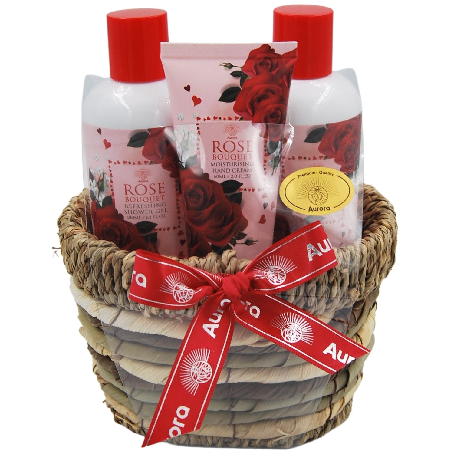 AURORA Gift set for women "Rose Bouquet" - basket | Vaistine1.lt | WestPharmacy.eu