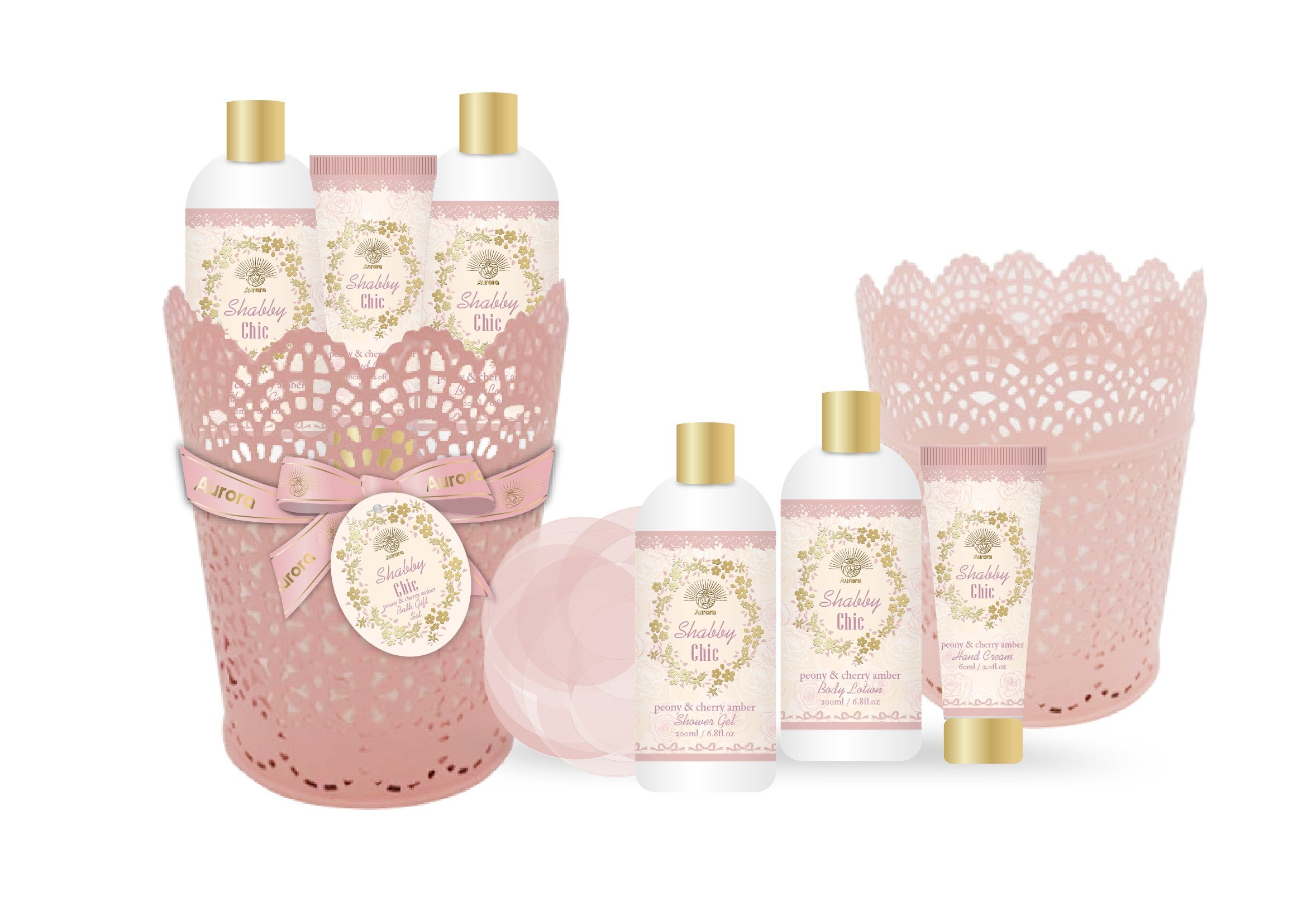 AURORA Gift set for women "Shabby Chic" | Vaistine1.lt | WestPharmacy.eu