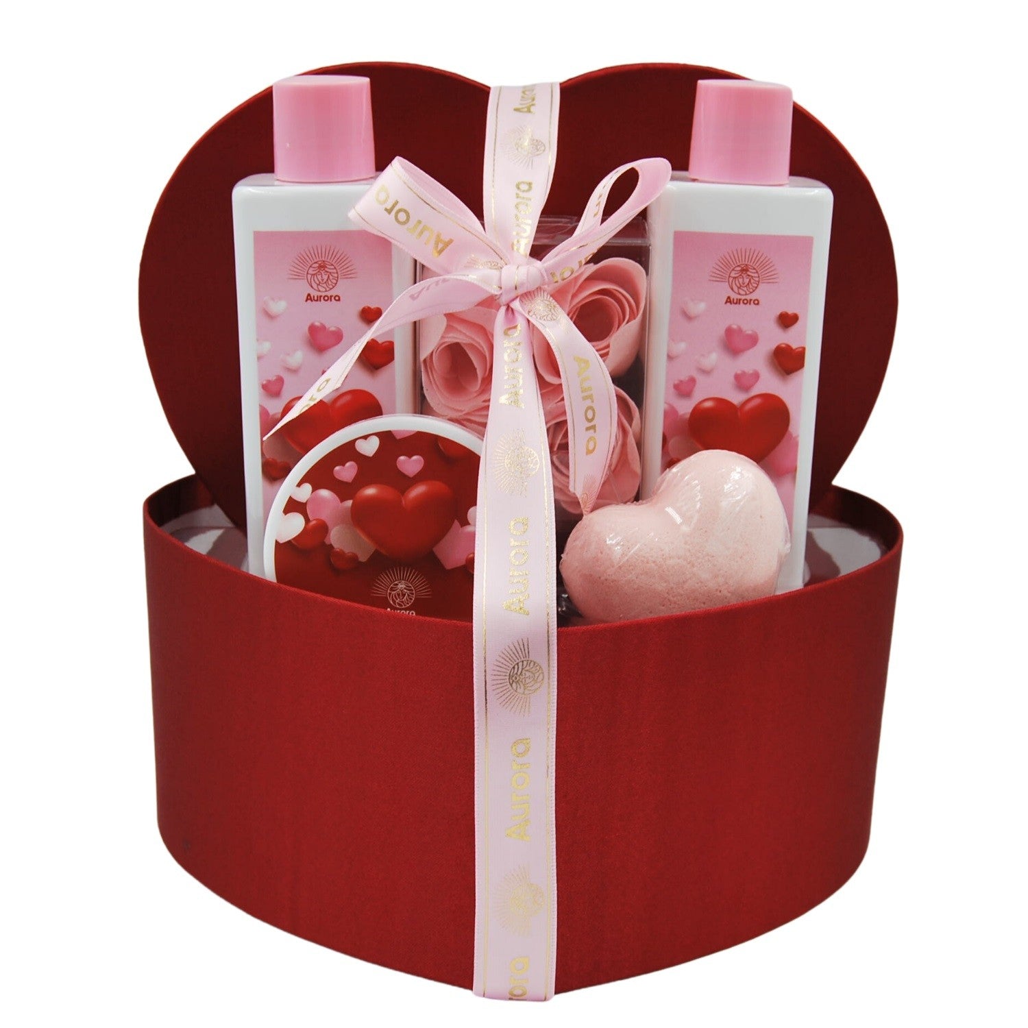 AURORA Gift set for women "Heart" - red | Vaistine1.lt | WestPharmacy.eu