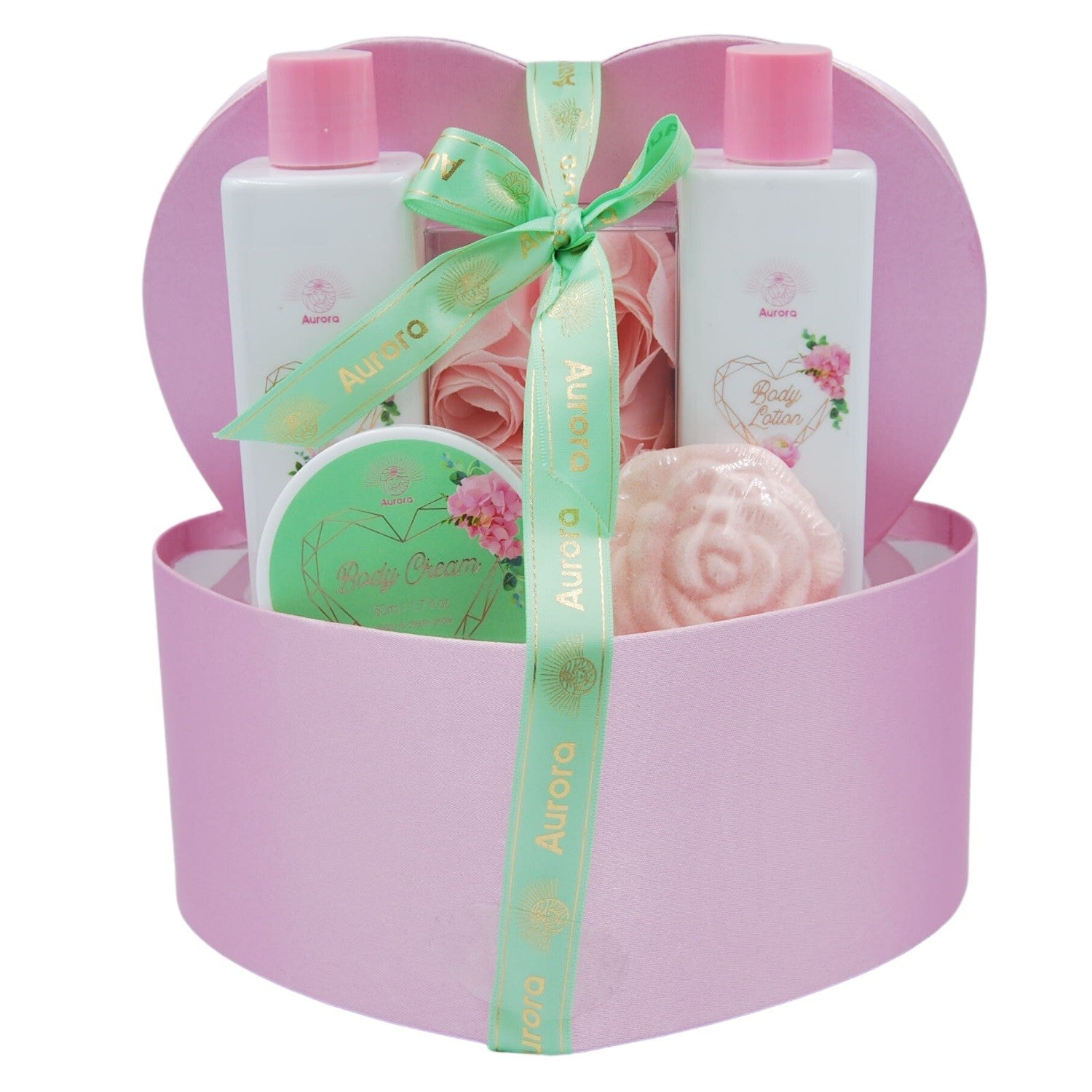 AURORA Gift set for women "Heart" - pink | Vaistine1.lt | WestPharmacy.eu