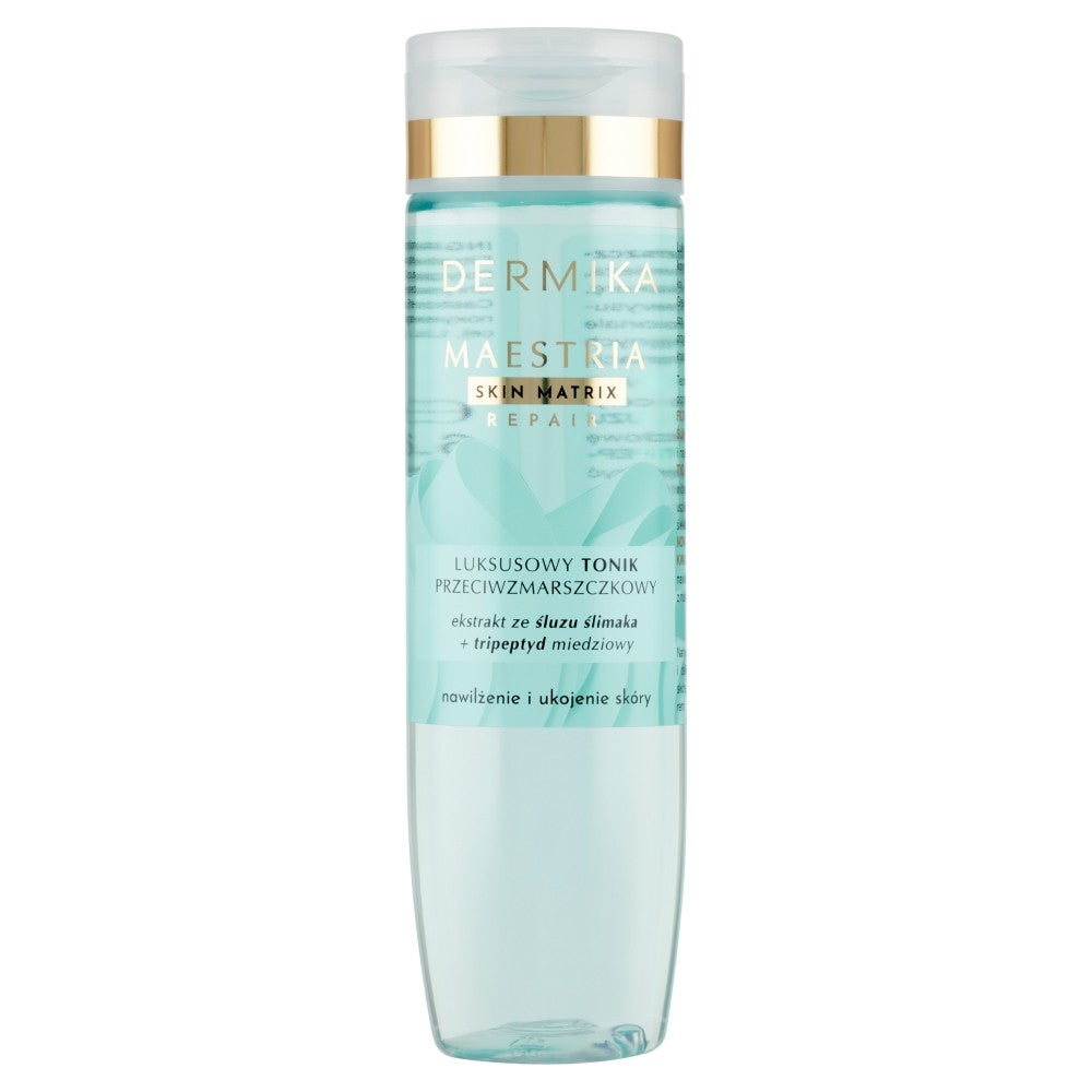 DERMIKA Maestria Skin Matrix Repair Luxurious anti-wrinkle tonic with snail slime extract 200ml | Vaistine1.lt | WestPharmacy.eu