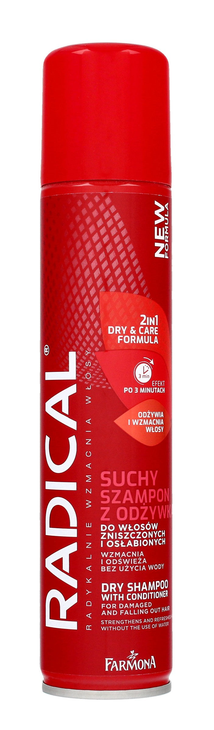 FARMONA RADICAL Dry shampoo for damaged and weakened hair 180ml | Vaistine1.lt | WestPharmacy.eu