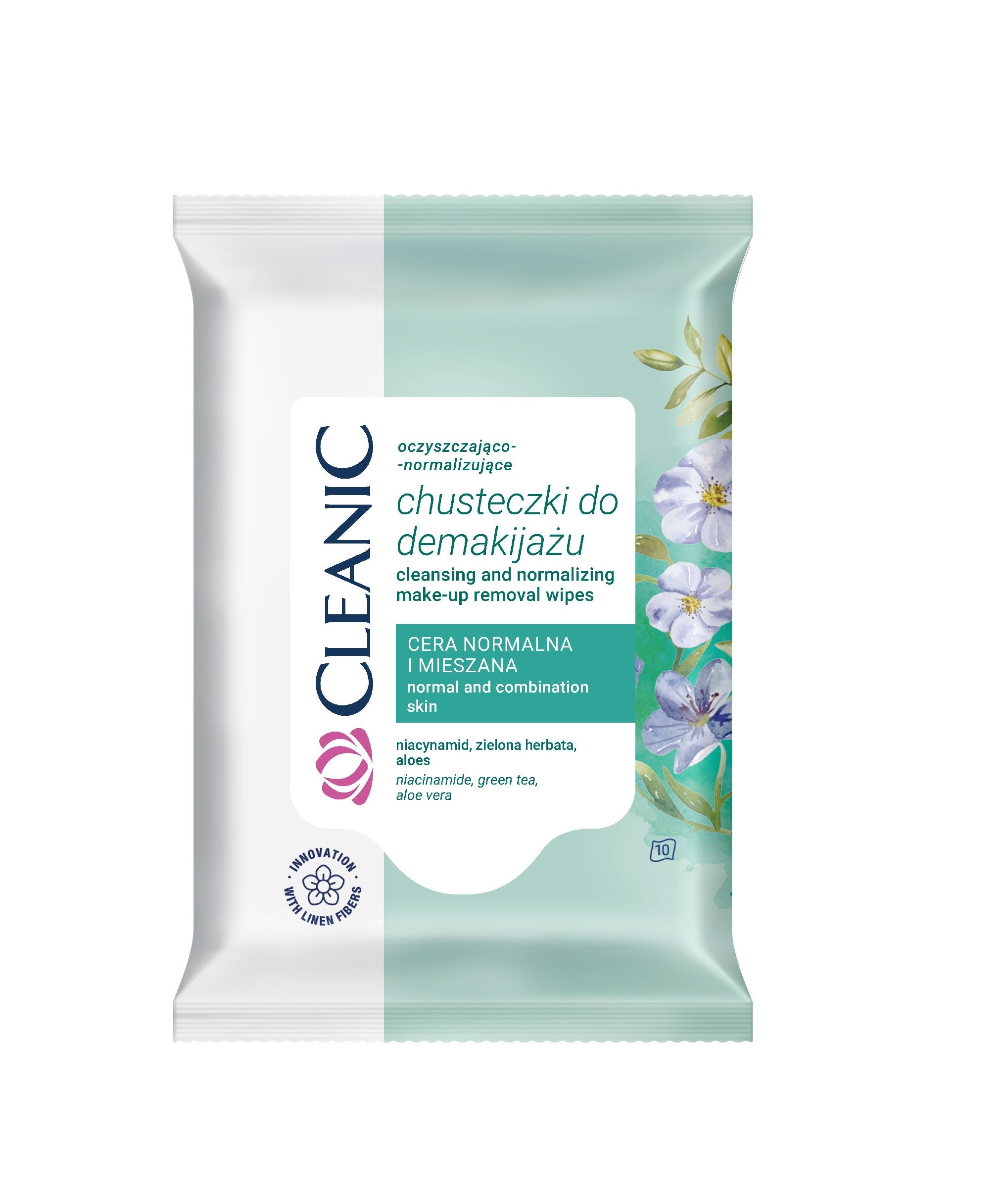 HARPER CLEANIC Makeup removal wipes for normal and combination skin 10 pcs. | Vaistine1.lt | WestPharmacy.eu