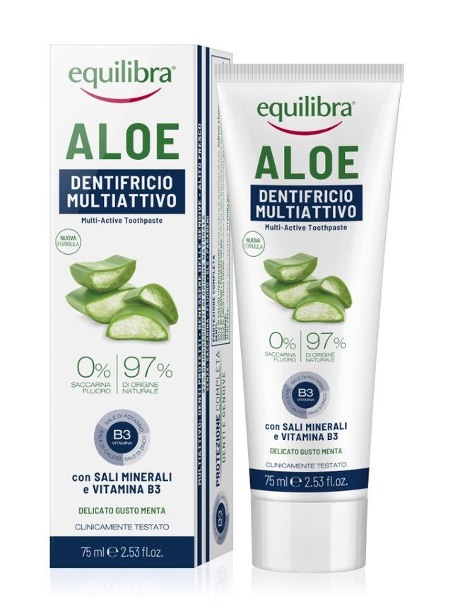 EQUILIBRA Aloe Multi-Active Toothpaste 75ml | Vaistine1.lt | WestPharmacy.eu