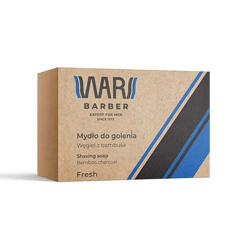 WARS Barber Fresh shaving soap - with bamboo charcoal 80g | Vaistine1.lt | WestPharmacy.eu