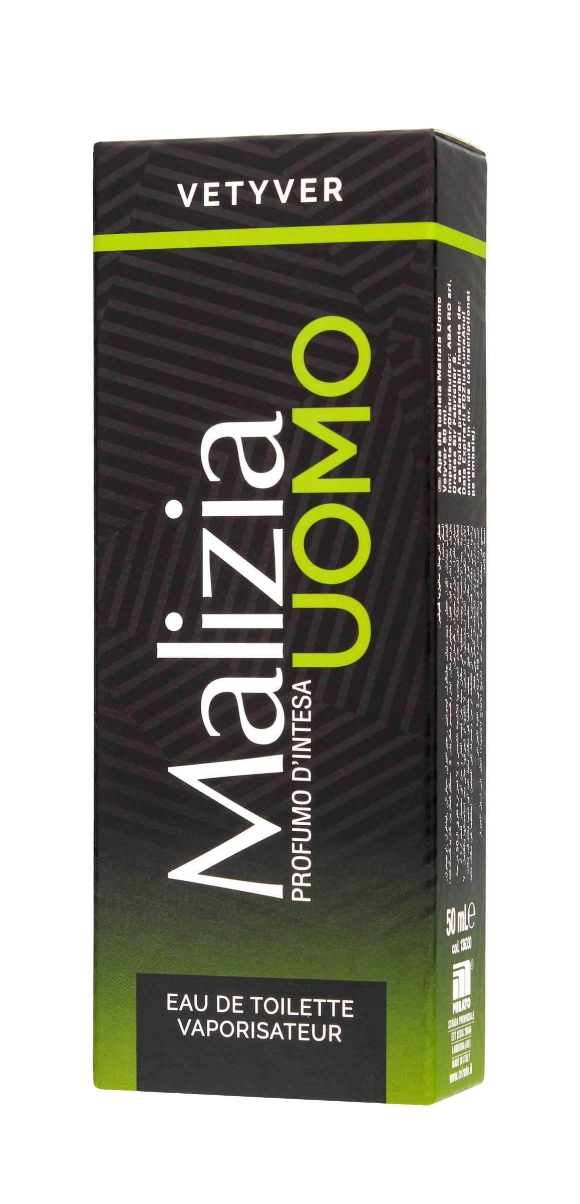 MALIZIA VETYVER Eau de Toilette. 50ml green | Vaistine1.lt | WestPharmacy.eu