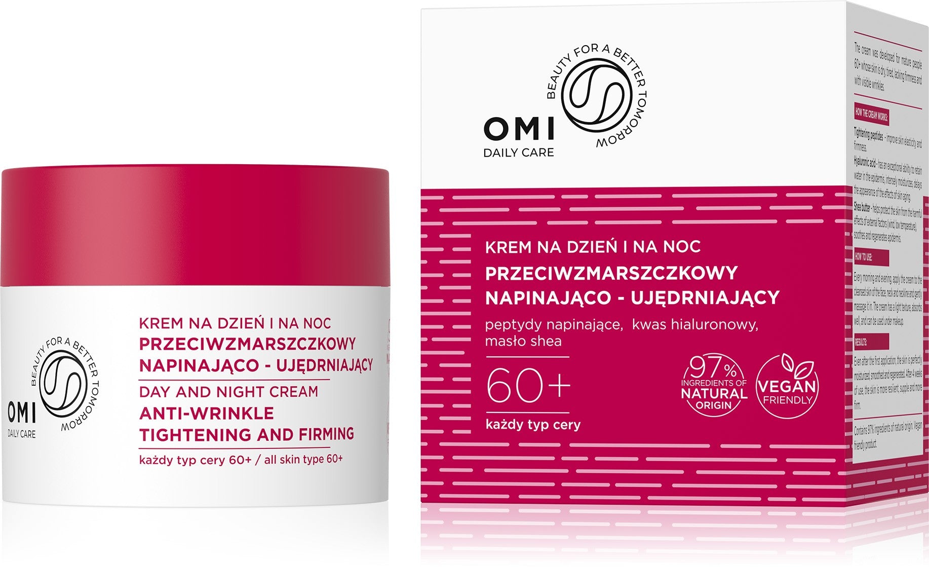 OMI Daily Care Anti-Wrinkle Firming and Tightening Cream 60+ for Day and Night 50ml | Vaistine1.lt | WestPharmacy.eu