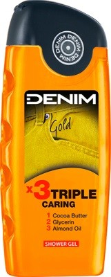 DENIM Gold Shower gel 250 ml | Vaistine1.lt | WestPharmacy.eu